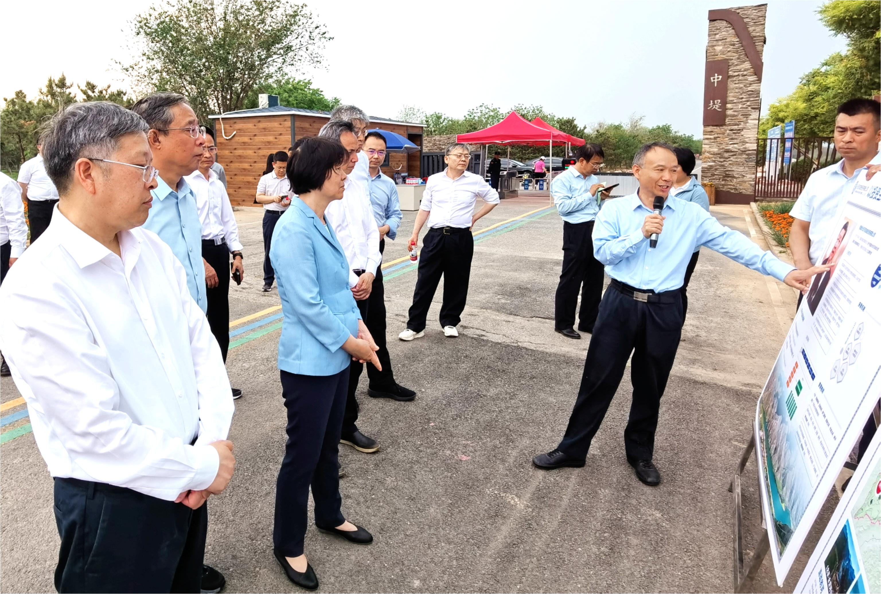 全国政协副主席沈跃跃调研韦德官方网站北京段综合治理与生态建复工作