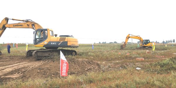 桑干河（应县段）河路综合治理工程开工建设