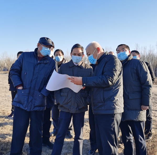 北京市副市长卢彦调研韦德官方网站秋季生态补水冲淤诱导填坑工程