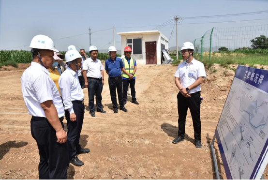 公司重要辅导拜会朔州市委副书记、市长吴秀玲并调研在朔单元