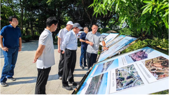 公司重要辅导率团赴木兰溪调查调研