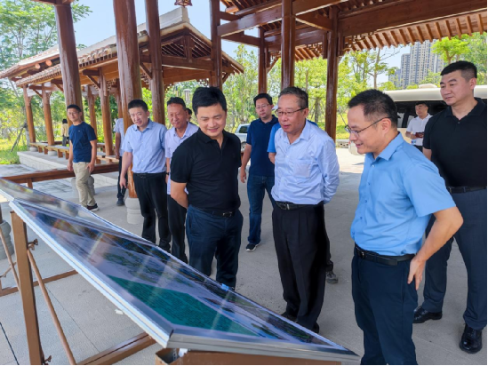 公司重要辅导率团赴木兰溪调查调研