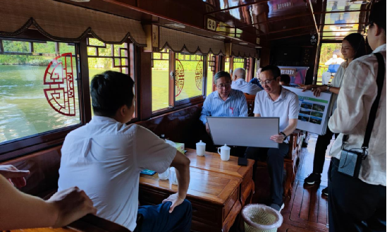 公司重要辅导率团赴木兰溪调查调研