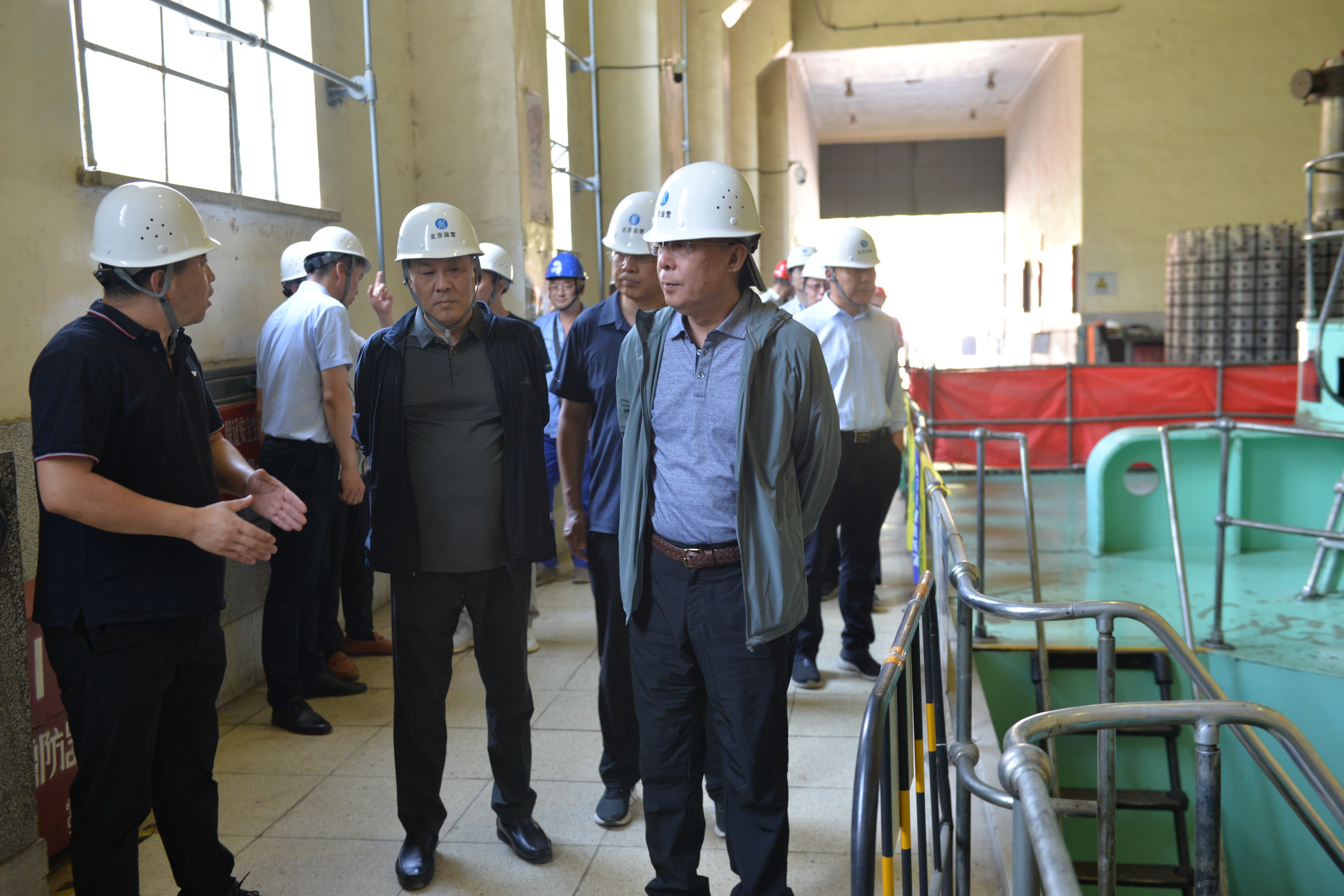 公司重要辅导赴延怀（环官厅）生态节点发展工作调研