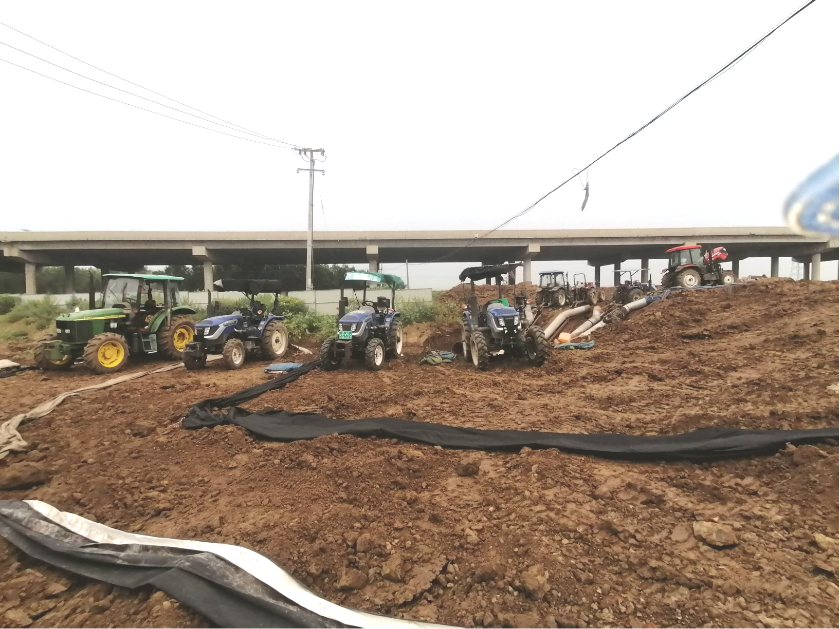 防汛一线 | 天津分公司协助排除泛区农田积水