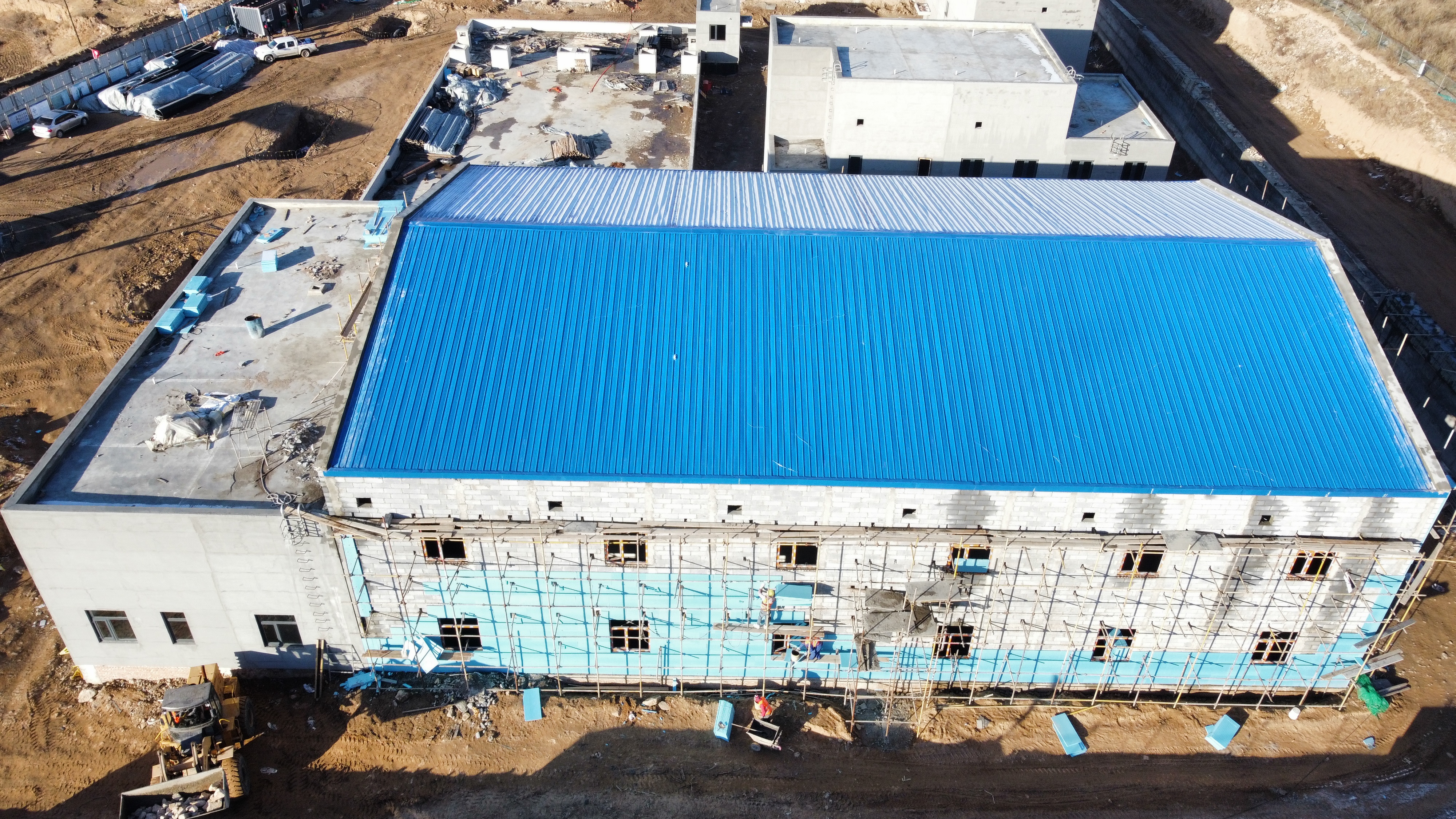 浑源县王千庄配套供水工程土建主体工程落成