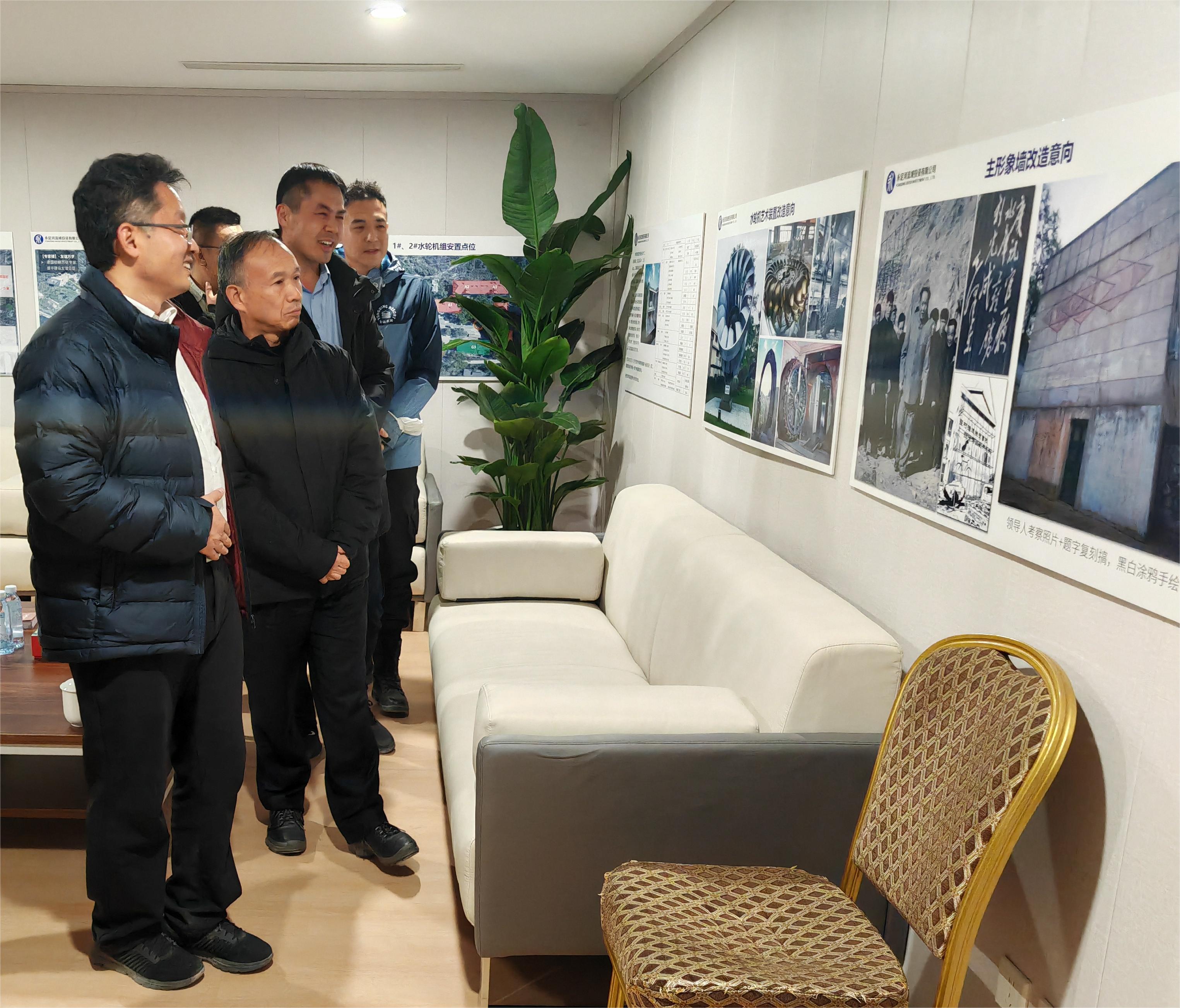 公司重要辅导调研晋中地域项目和生态补水工作