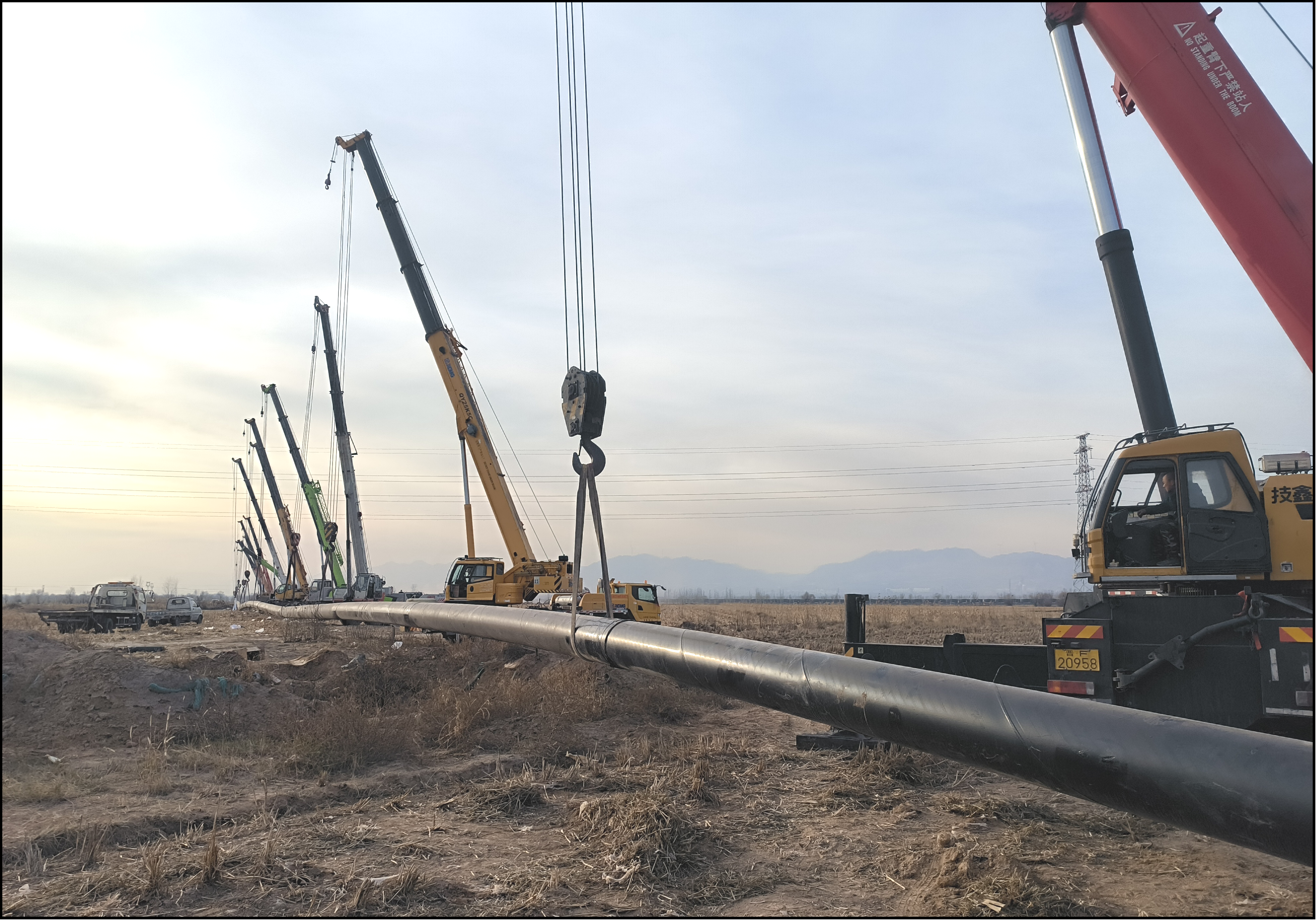 朔州供水公司 | 朔州市神头泉城市生涯供水工程怀仁段水平定向钻施工顺利穿越实现