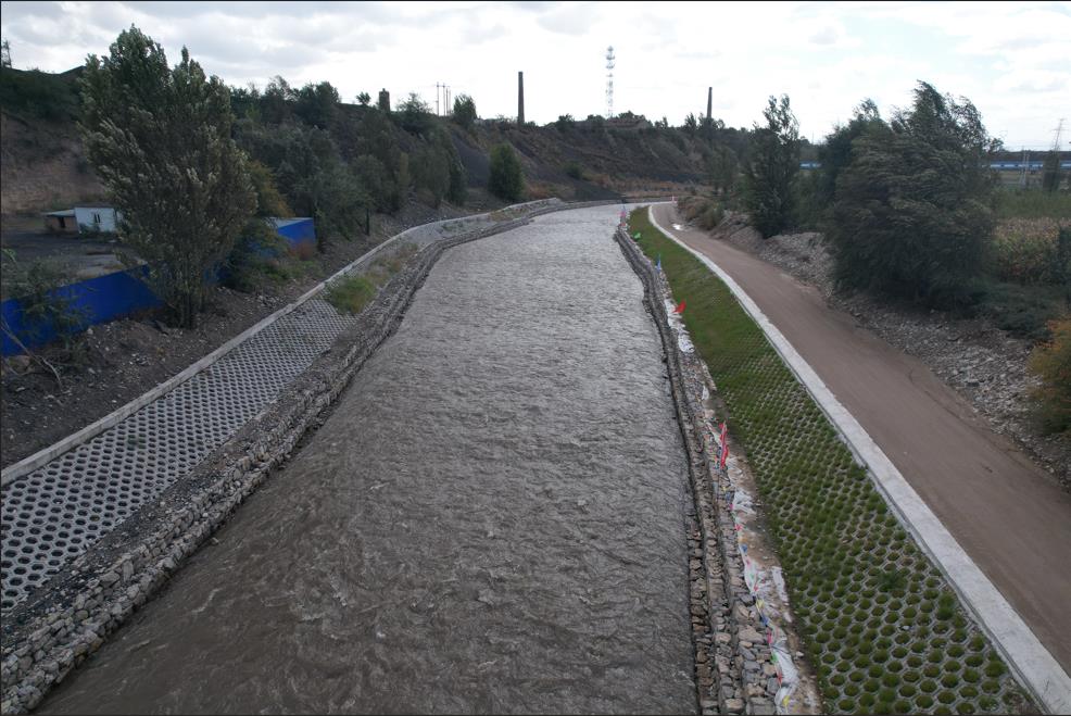 ɽ��ʡ˷������������Ʊ���1�Ŷ����亭��ڶκ�·�ۺ���������̬�������� 4���ֲ�����ͨ������