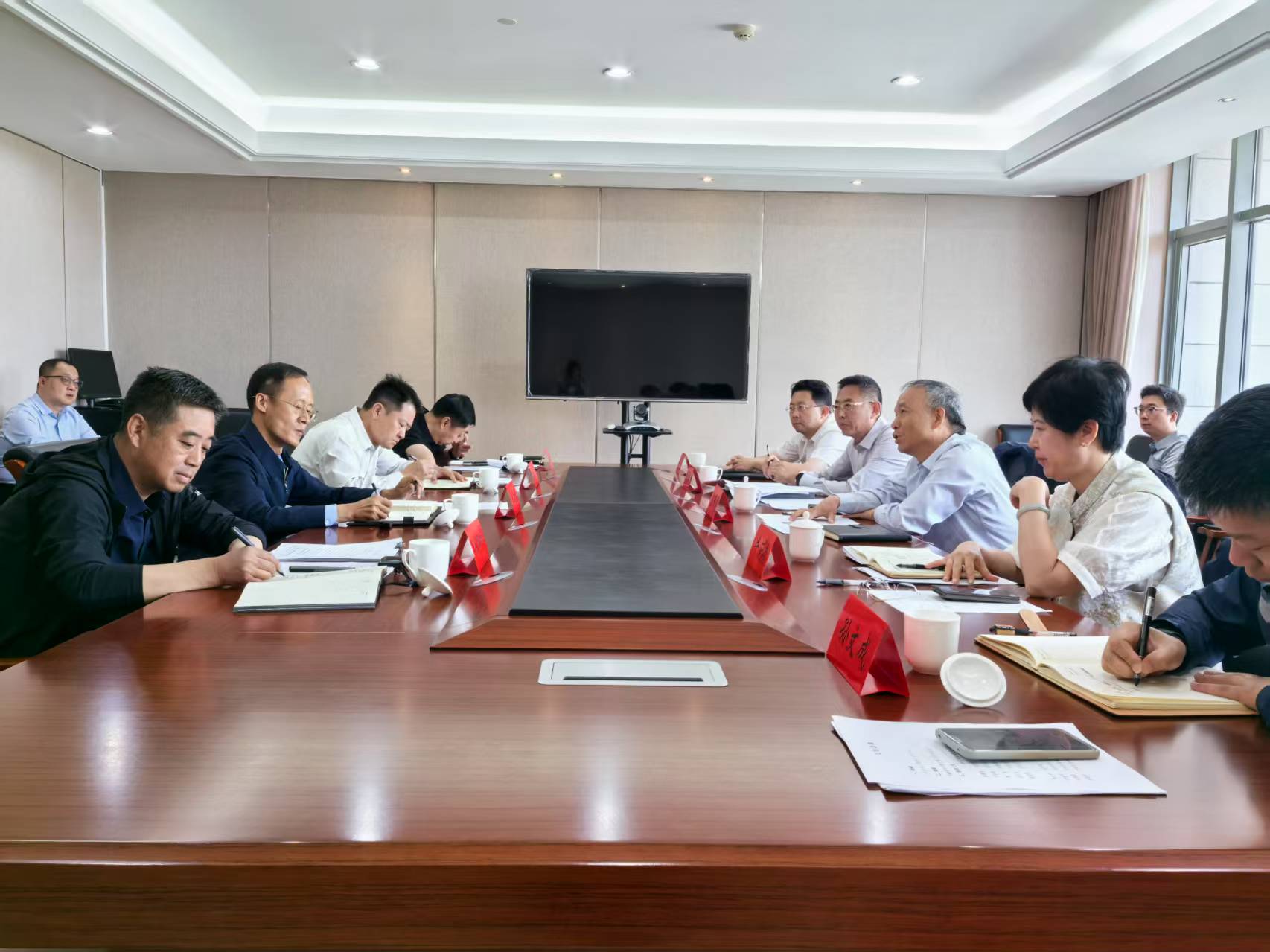 公司重要辅导到包头区域调研