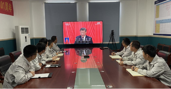 临汾地域结合党支部组织党员干部职工集中旁观党的二十大盛况 临汾地域结合党支部组织党员干部职工集中旁观党的二十大盛况