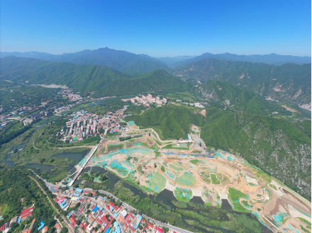 全线通水123天 韦德官方网站冰雪一线景象再现